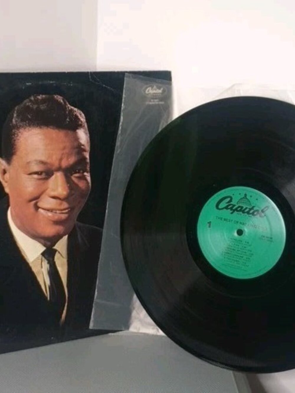 Nat King Cole The Best Of Capitol Records SN-16036 Vinyl LP Unforgettable Jazz